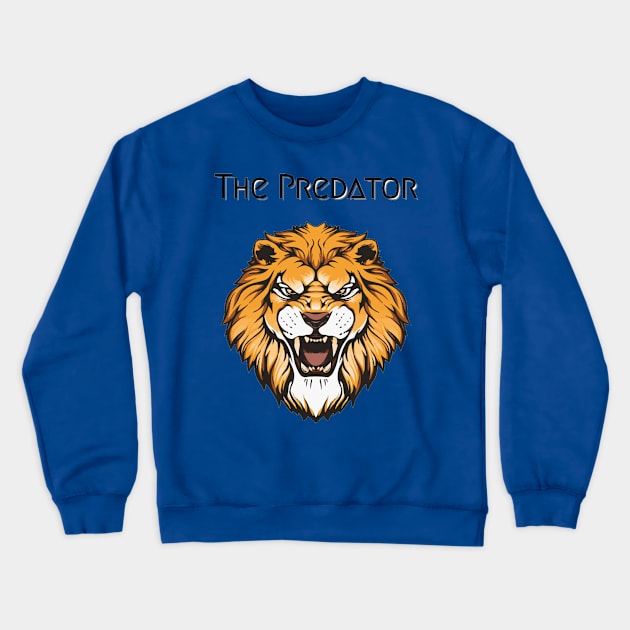 Lion Crewneck Sweatshirt by DeviAprillia_store